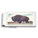 Barlow Designs Color Buffalo Hinged Money Clip GM24074, MPN: GM24074, 617414638547