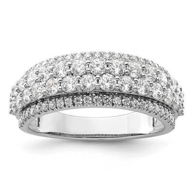 Si1/Si2, G H I, Band 14k White Gold Lab Grown Diamond RM9108-150-7WLG, MPN: RM9108-150-7WLG, 883957…