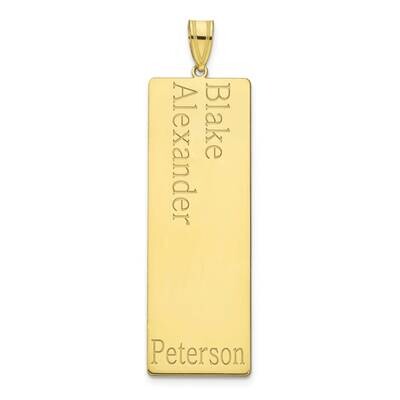 2 Name Family Pendant 10k Gold 10XNA1284Y, MPN: 10XNA1284Y,