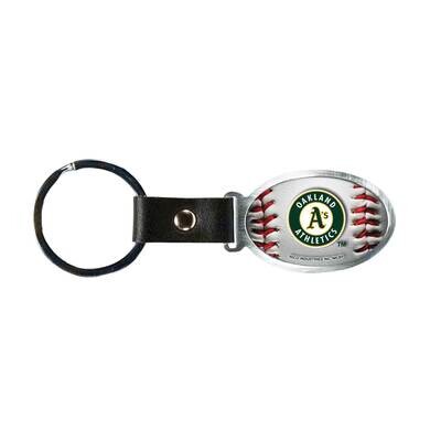 MLB Oakland Athletics Accent Key Ring by Rico Industries GC6344