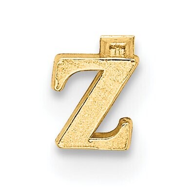 Casted Letter Z 14k Yellow Gold YG2219Z, MPN: YG2219Z,
