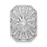 1/5Ct. Diamond Vintage Chain Slide 14k White Gold PM3949-020-WA, MPN: PM3949-020-WA, 883957666945