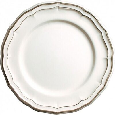 Gien Filet Taupe Dinner Plate 1692AEXT22, MPN: 1692AEXT22, 840769063232