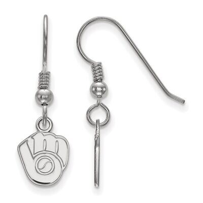 Milwaukee Brewers Extra Small Dangle Earring Wire Sterling Silver SS023BRE, MPN: SS023BRE, 88677462…