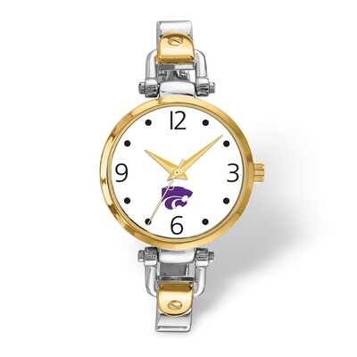 Kansas State University Elegant Ladies 2-tone Watch KSU172, MPN: KSU172, 191101125430