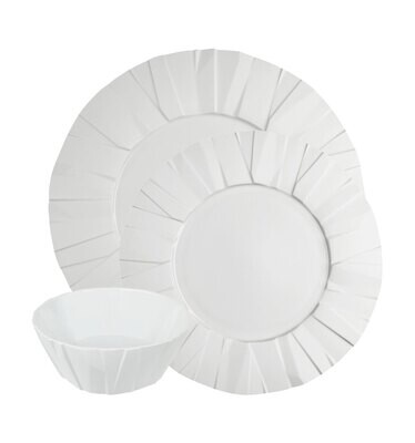 Vista Alegre Matrix White Matrix White 3 Piece Place Setting 21126410, MPN: 21126410, 5601266676708