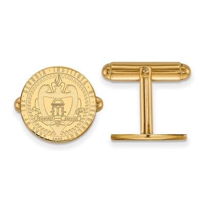 Georgia Institute of Technology Crest Cufflinks 14k Yellow Gold 4Y058GT, MPN: 4Y058GT, 886774885476