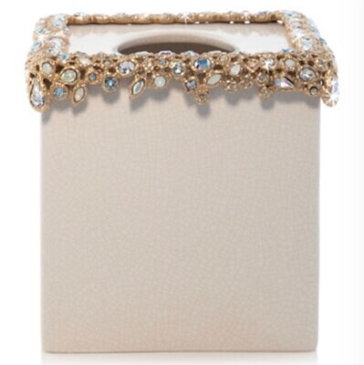 Jay Strongwater Emerson Bejeweled Tissue Box Opal SDH8891-219, MPN: SDH8891-219, 848510042703