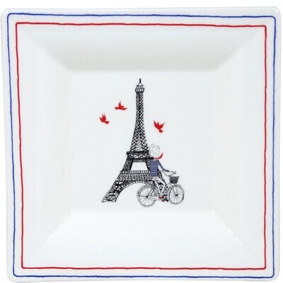 Gien Ca C&#39;Est Paris ! Large Square Candy Tray 1826CCEC01, MPN: 1826CCEC01, 840769075419