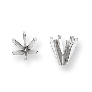 Round 6-Prong High .25Ct. Setting Platinum PL140-1, MPN: PL140,