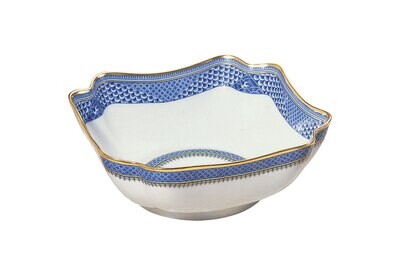 Mottahedeh Indigo Wave Large Square Bowl S907, MPN: S907,