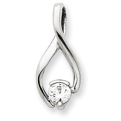 Diamond Slide Mounting 14k White Gold XSW377, MPN: XSW377, 191101545047
