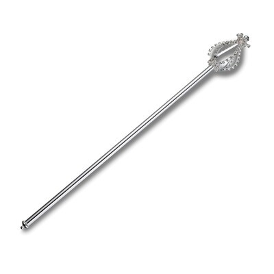Lillian Rose Rhinestone Scepter Silver-tone GM13647