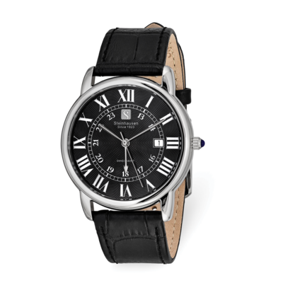 Steinhausen Delemont Stainless Steel Black Dial Black Strap Watch  XWA5818, MPN: XWA5818, 849689026…
