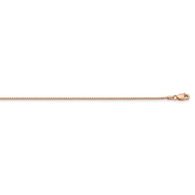 16 Inch .95mm Box Chain 14k Rose Gold RSC44-16, MPN: RSC44-16, 886774614434