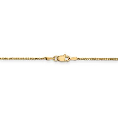 22 Inch 1.2mm Diamond-cut Spiga Chain 14k Yellow Gold PEN62-22, MPN: PEN62-22, 886774588049