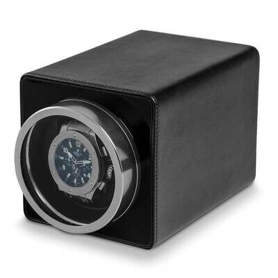 Rotations Black Faux Leather 1-Watch Winder GM21869, MPN: GM21869, 191101857799