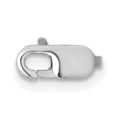 Standard Weight Lobster Clasp 14k White Gold WG1608, MPN: WG1608,