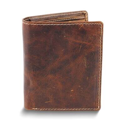 Brown Leather RFID Euro Wallet GM25084, MPN: GM25084,