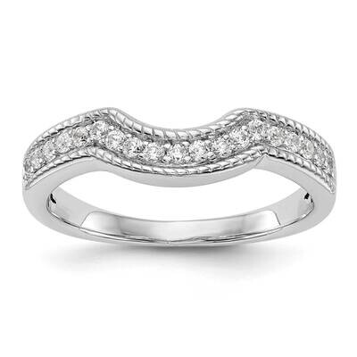 Diamond Wedding Band 14k White Gold RM2122B-023-WAA, MPN: RM2122B-023-WAA,