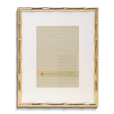 Bamboo Gold-tone 8x10 Metal Photo Frame GM25548, MPN: GM25548, 751148079136
