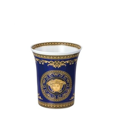 Versace Medusa Blue Vase Porcelain 7 inch, MPN: 14091-409620-26018, 790955201439