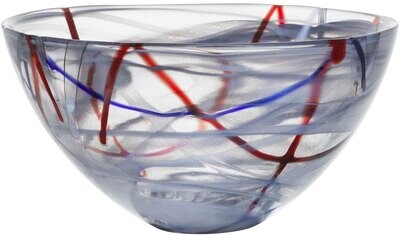 Kosta Boda Contrast Bowl Grey, Large 7051517, MPN: 7051517, 7321646017515