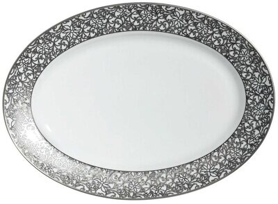 Raynaud Salamanque Platinum Large Oval Dish, MPN: 0471-17-502041, 3660006631201
