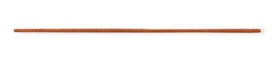 18 Inch 11.5mm Natural Leather Cord Necklace Sterling Silver QG1305-18, MPN: QG1305-18, 191101275340