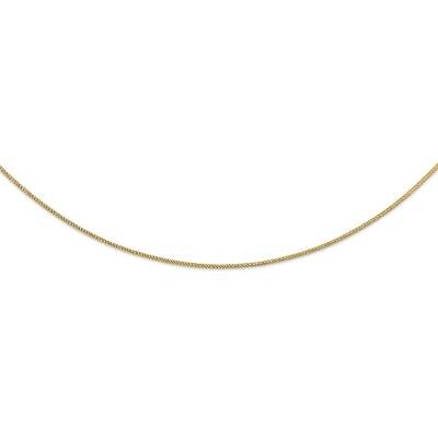 Leslie&#39;s 1.5mm Diamond-Cut Neckwire Necklace 14k Gold HB-1330-18, MPN: 1330-18, 191101742439