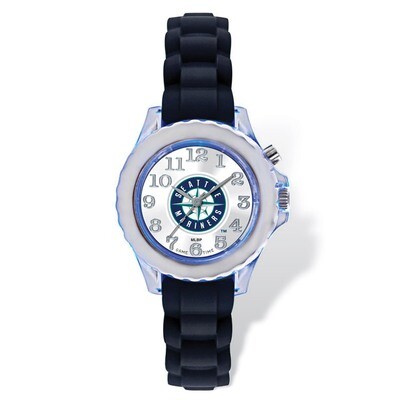 Seattle Mariners Flash Black Watch Strap Youth XWM2313, MPN: XWM2313, 846043151619