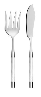 Capdeco Conty White Fish Serving Set CON00-SP, MPN: CON00-SP, 3700922725384