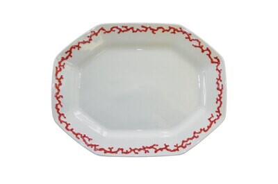 Mottahedeh Barriera Corallina Red Large Platter TD110, MPN: TD110,