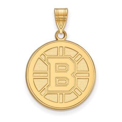 Boston Bruins Large Pendant Gold-plated Silver GP004BRI, MPN: GP004BRI, 886774741130