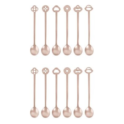Sambonet Party Fashion Set 12 Party Spoons 52649P03, MPN: 52649P03,