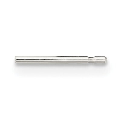 Single Notched .030 x .375 inch Post Sterling Silver SS3070, MPN: SS3070,