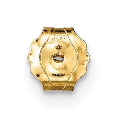 Earring Back Setting 18k Yellow Gold 8Y707, MPN: 8Y707,
