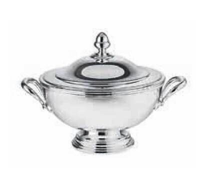 Ercuis Empire Soup Tureen 9.5 Inch Silver Plated F51E200-24, MPN: F51E200-24, 8014808126017
