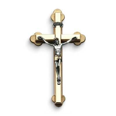 Two-tone Metal 4 inch Corpus Wall Cross GM24324, MPN: GM24324, 785525024761