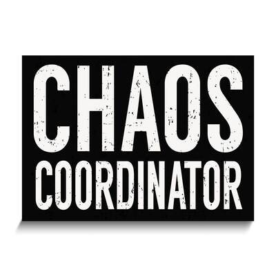 Chaos Coordinator Wall Plaque GM25243, MPN: GM25243, 788089173494