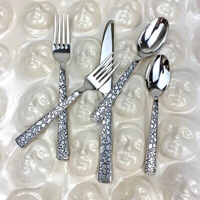 Michael Wainwright Panthera Platinum 5 Piece Flatware 42PA, MPN: 42PA, 810027200730