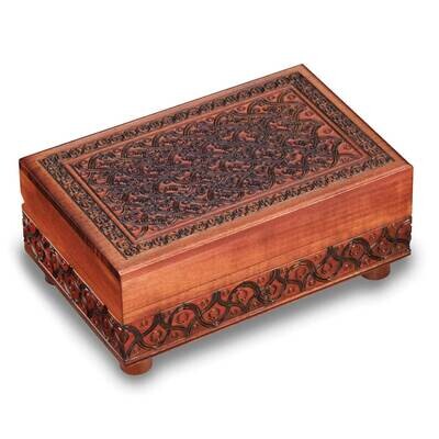 Wooden Brown Puzzle Box GM16132, MPN: GM16132, 610939076238