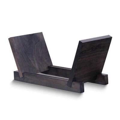 Solid Grey Wood Vinyl Record Display Case GM24205GR, MPN: GM24205GR, 797140021605
