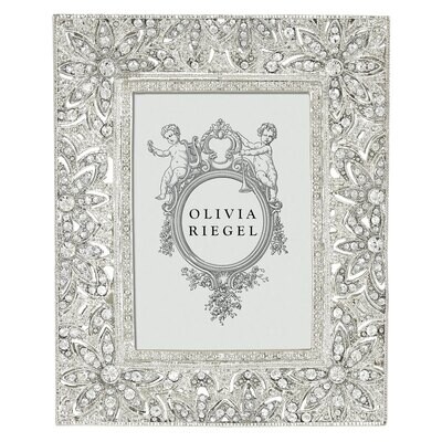 Olivia Riegel Silver Windsor 2.5 x 3.5 Inch Picture Frame RT1735, MPN: RT1735, 817655010328