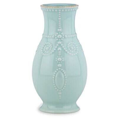 Lenox French Perle Ice Blue Vase 869509, MPN: 869509, 882864680600