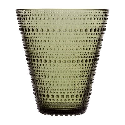 iittala Kastehelmi Vase 6 Inch Moss Green, MPN: 1025722, 6411923660631