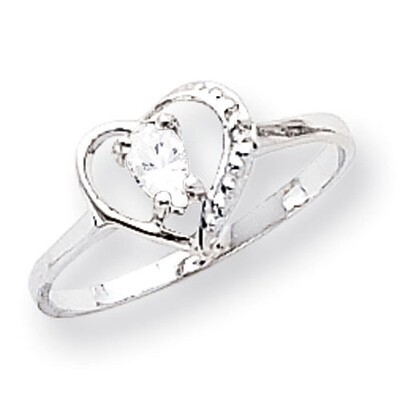5x3mm Pear Cubic Zirconia Diamond Ring 14k white Gold X9729CZ/A, MPN: X9729CZ/A, 883957642819