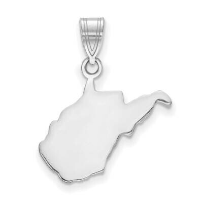 Wv State Pendant Bail Only 14k White Gold XNA707W-WV, MPN: XNA707W-WV, 886774753812