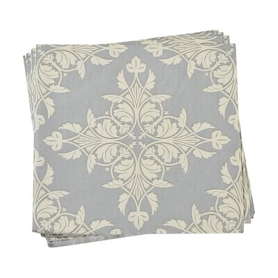 Le Jacquard Syracuse Beige Paper Napkin 16x16 Set of 4, MPN: 25513, 3660269255138