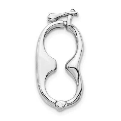 11x23 Shortener Sterling Silver Rhodium-plated SS5054, MPN: SS5054, 883957940441
